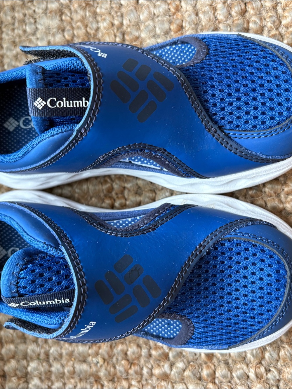 Columbia Blue Kids Slip-On Water Shoes